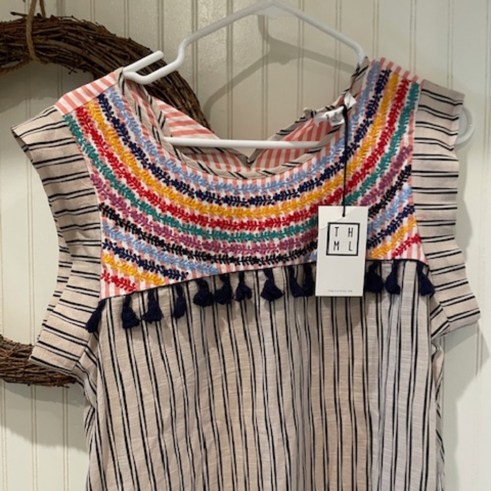 Embroidered tops
